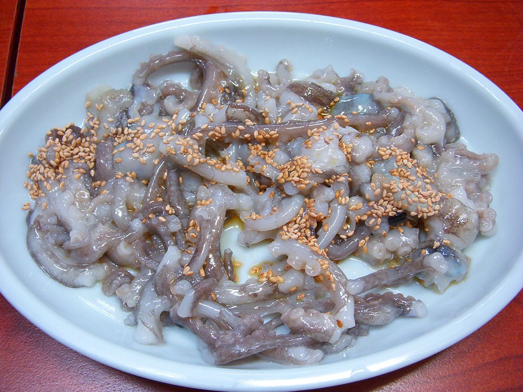 Weirdest Foods: Sannaki (Live Octopus)